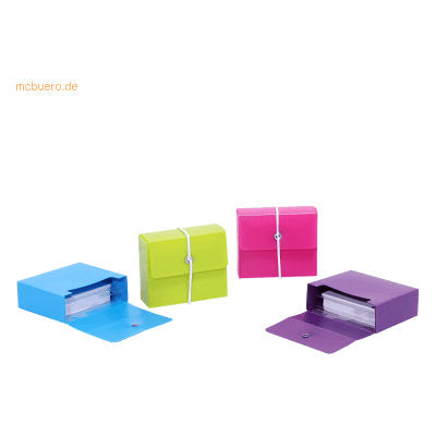 12 x M+M Karteibox 69x50mm mit Gummiband gefüllt rainbow-colours sorti 12 x M+M Karteibox 69x50mm mit Gummiband gefüllt rainbow-colours sorti