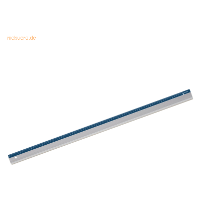 Maped Schneidelineal Linea eloxiertes Aluminium 80 cm silber/blau Blis Maped Schneidelineal Linea eloxiertes Aluminium 80 cm silber/blau Blis