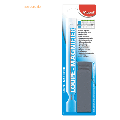 Maped Lesestab mit Griffmulde und Lineal 25cm Maped Lesestab mit Griffmulde und Lineal 25cm