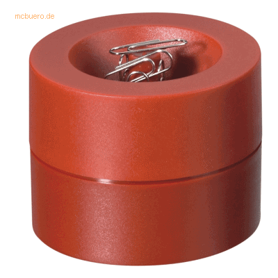 Maul Klammernspender magnetisch rot Maul Klammernspender magnetisch rot