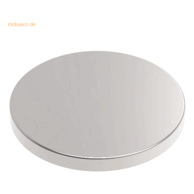 Maul Neodym-Scheibenmagnet selbstklebend 1x10mm 500 g hellsilber VE=20 Maul Neodym-Scheibenmagnet selbstklebend 1x10mm 500 g hellsilber VE=20