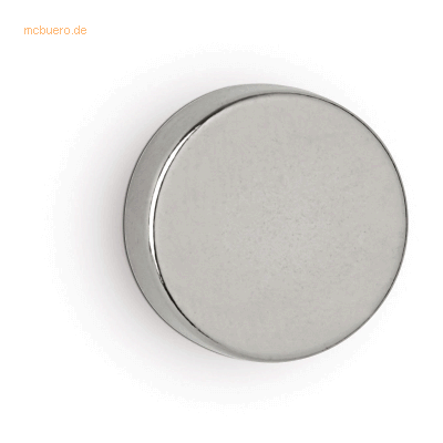 Maul Neodym-Scheibenmagnet 5x15mm 4500g hellsilber VE=4 Stück Maul Neodym-Scheibenmagnet 5x15mm 4500g hellsilber VE=4 Stück