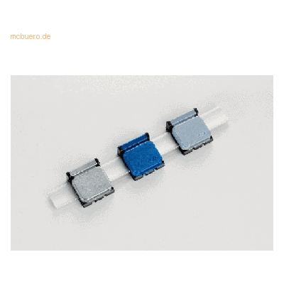 Maul Magnetclip V 10 Stück grau Maul Magnetclip V 10 Stück grau