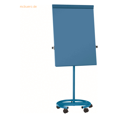 Maul Flipchart Mauloffice Rundfuß 70x100cm hellblau Maul Flipchart Mauloffice Rundfuß 70x100cm hellblau