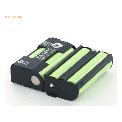 k.A. Akku für Sennheiser BA 2015 NiMH 2,4 Volt 1500 mAh schwarz k.A. Akku für Sennheiser BA 2015 NiMH 2,4 Volt 1500 mAh schwarz