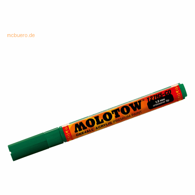 Molotow Permanentmarker One4All 127 HS-CO nachfüllbar 1,5mm mister gre Molotow Permanentmarker One4All 127 HS-CO nachfüllbar 1,5mm mister gre