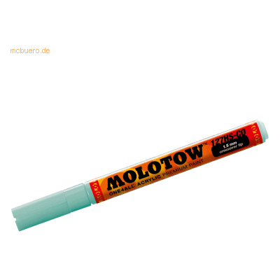 Molotow Permanentmarker One4All 127 HS-CO nachfüllbar 1,5mm lagoblau p Molotow Permanentmarker One4All 127 HS-CO nachfüllbar 1,5mm lagoblau p