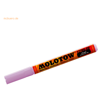 Molotow Permanentmarker One4All 127 HS-CO nachfüllbar 1,5mm flieder Molotow Permanentmarker One4All 127 HS-CO nachfüllbar 1,5mm flieder
