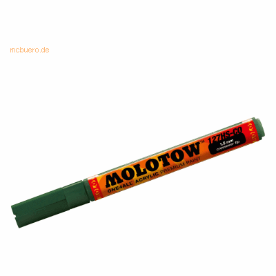 Molotow Permanentmarker One4All 127 HS-CO nachfüllbar 1,5mm future gre Molotow Permanentmarker One4All 127 HS-CO nachfüllbar 1,5mm future gre