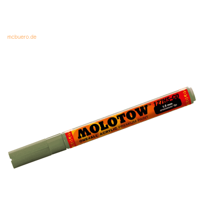 Molotow Permanentmarker One4All 127 HS-CO nachfüllbar 1,5mm amazonas h Molotow Permanentmarker One4All 127 HS-CO nachfüllbar 1,5mm amazonas h