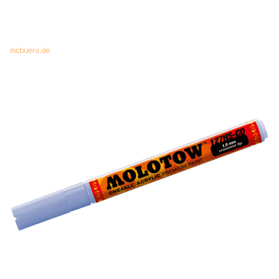 Molotow Permanentmarker One4All 127 HS-CO nachfüllbar 1,5mm blauviolet Molotow Permanentmarker One4All 127 HS-CO nachfüllbar 1,5mm blauviolet