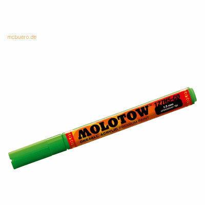Molotow Permanentmarker One4All 127 HS-CO nachfüllbar 1,5mm kacao77 un Molotow Permanentmarker One4All 127 HS-CO nachfüllbar 1,5mm kacao77 un