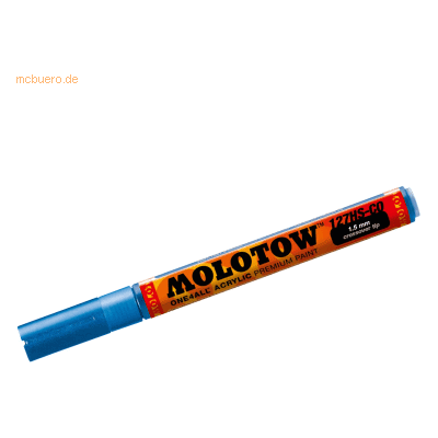 Molotow Permanentmarker One4All 127 HS-CO nachfüllbar 1,5mm metallic b Molotow Permanentmarker One4All 127 HS-CO nachfüllbar 1,5mm metallic b