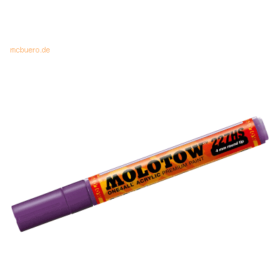 Molotow Permanentmarker One4All 227 HS nachfüllbar 4mm johannisbeere Molotow Permanentmarker One4All 227 HS nachfüllbar 4mm johannisbeere