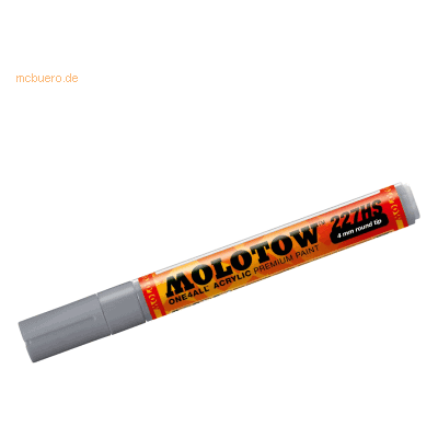 Molotow Permanentmarker One4All 227 HS nachfüllbar 4mm cool grey paste Molotow Permanentmarker One4All 227 HS nachfüllbar 4mm cool grey paste
