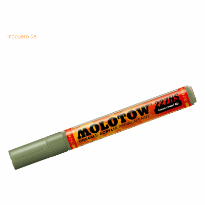 Molotow Permanentmarker One4All 227 HS nachfüllbar 4mm amazonas hell Molotow Permanentmarker One4All 227 HS nachfüllbar 4mm amazonas hell
