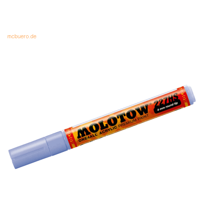 Molotow Permanentmarker One4All 227 HS nachfüllbar 4mm blauviolett pas Molotow Permanentmarker One4All 227 HS nachfüllbar 4mm blauviolett pas