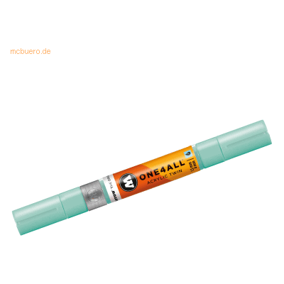 Molotow Permanentmarker One4All Acrylic Twin nachfüllbar 1,5 und 4mm l Molotow Permanentmarker One4All Acrylic Twin nachfüllbar 1,5 und 4mm l