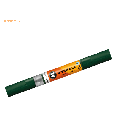 Molotow Permanentmarker One4All Acrylic Twin nachfüllbar 1,5 und 4mm f Molotow Permanentmarker One4All Acrylic Twin nachfüllbar 1,5 und 4mm f