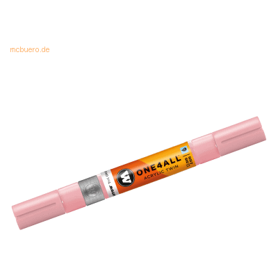 Molotow Permanentmarker One4All Acrylic Twin nachfüllbar 1,5 und 4mm h Molotow Permanentmarker One4All Acrylic Twin nachfüllbar 1,5 und 4mm h