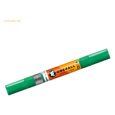 Molotow Permanentmarker One4All Acrylic Twin nachfüllbar 1,5 und 4mm t Molotow Permanentmarker One4All Acrylic Twin nachfüllbar 1,5 und 4mm t