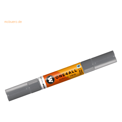 Molotow Permanentmarker One4All Acrylic Twin nachfüllbar 1,5 und 4mm g Molotow Permanentmarker One4All Acrylic Twin nachfüllbar 1,5 und 4mm g