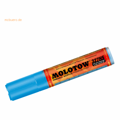 Molotow Permanentmarker One4All 327 HS nachfüllbar 4-8mm schockblau Molotow Permanentmarker One4All 327 HS nachfüllbar 4-8mm schockblau