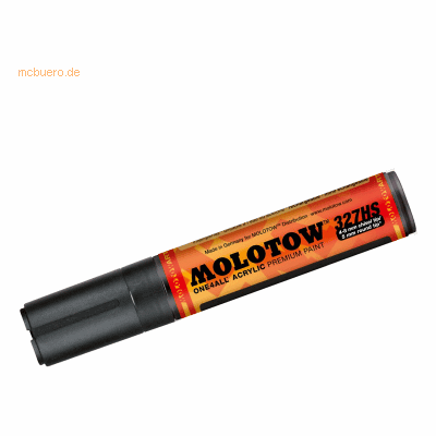 Molotow Permanentmarker One4All 327 HS nachfüllbar 4-8mm signalschwarz Molotow Permanentmarker One4All 327 HS nachfüllbar 4-8mm signalschwarz