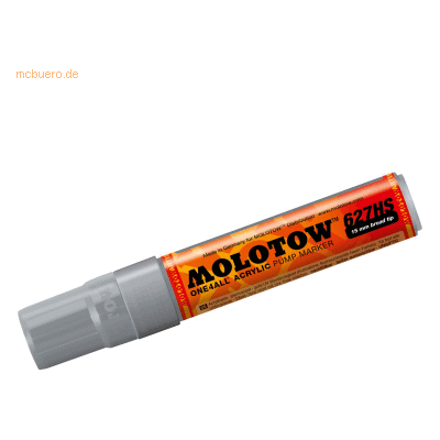 Molotow Permanentmarker One4All 627 HS nachfüllbar 15mm cool grey past Molotow Permanentmarker One4All 627 HS nachfüllbar 15mm cool grey past