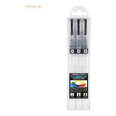 Molotow Leerstift Aqua Squeeze Pen Basic-Set 1 Molotow Leerstift Aqua Squeeze Pen Basic-Set 1