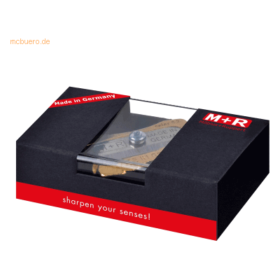 M+R Minenspitzer doppelt Messing Geschenkverpackung M+R Minenspitzer doppelt Messing Geschenkverpackung