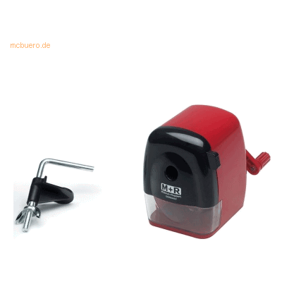 M+R Kurbel-Spitzmaschine Gehäuse Kunststoff rot M+R Kurbel-Spitzmaschine Gehäuse Kunststoff rot