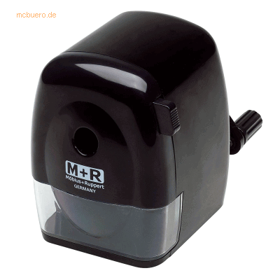 M+R Kurbel-Spitzmaschine Gehäuse Kunststoff schwarz M+R Kurbel-Spitzmaschine Gehäuse Kunststoff schwarz