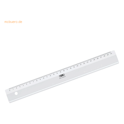 10 x M+R Lineal breit 30cm rauchgrau 10 x M+R Lineal breit 30cm rauchgrau
