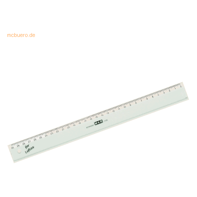 20 x M+R Lineal schmal 16cm glasklar 'For Lefties' 20 x M+R Lineal schmal 16cm glasklar 'For Lefties'