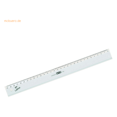 10 x M+R Lineal schmal 30cm glasklar 'For Lefties' 10 x M+R Lineal schmal 30cm glasklar 'For Lefties'