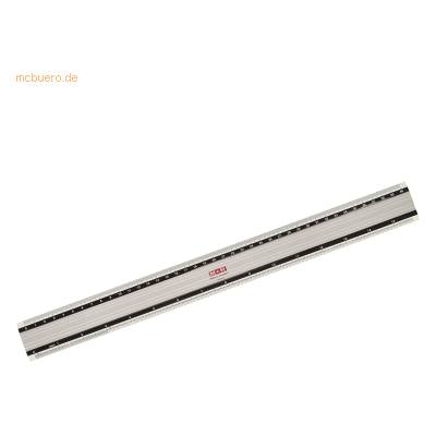 10 x M+R Lineal Aluminium 40cmcm und inch Skalierung 10 x M+R Lineal Aluminium 40cmcm und inch Skalierung