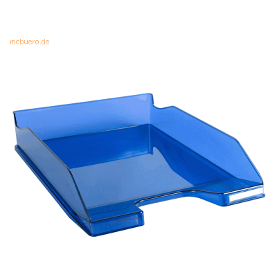 Exacompta Briefablage Combo Midi Linicolor glossy transluzent königsbl Exacompta Briefablage Combo Midi Linicolor glossy transluzent königsbl