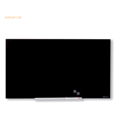 Nobo Glastafel Diamond magnetisch 1883x1059mm schwarz Nobo Glastafel Diamond magnetisch 1883x1059mm schwarz