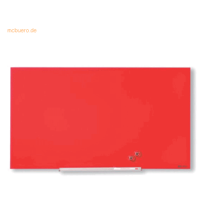 Nobo Glastafel Diamond magnetisch 1883x1059mm rot Nobo Glastafel Diamond magnetisch 1883x1059mm rot