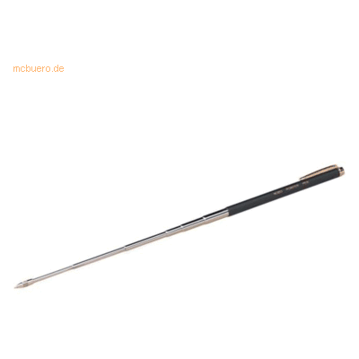 Nobo Teleskopzeigestab mit Kugelschreiber ausziebar bis 625mm schwarz/ Nobo Teleskopzeigestab mit Kugelschreiber ausziebar bis 625mm schwarz/