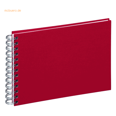 Pagna Spiralalbum - 24x17cm - 40 Seiten - Rotes Fotoalbum Pagna Spiralalbum - 24x17cm - 40 Seiten - Rotes Fotoalbum