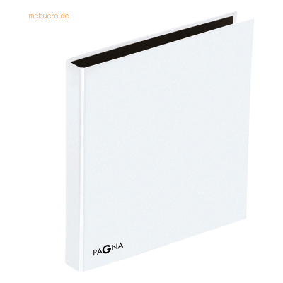 12 x Pagna Ringbuch A5 Basic 2 Ringe 25mm weiß 12 x Pagna Ringbuch A5 Basic 2 Ringe 25mm weiß