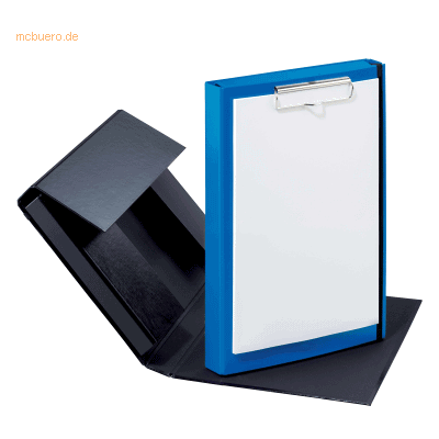 5 x Pagna Klemmbrett Duobox A4 34x24x5cm blau 5 x Pagna Klemmbrett Duobox A4 34x24x5cm blau