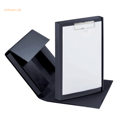 5 x Pagna Klemmbrett Duobox A4 34x24x5cm schwarz 5 x Pagna Klemmbrett Duobox A4 34x24x5cm schwarz