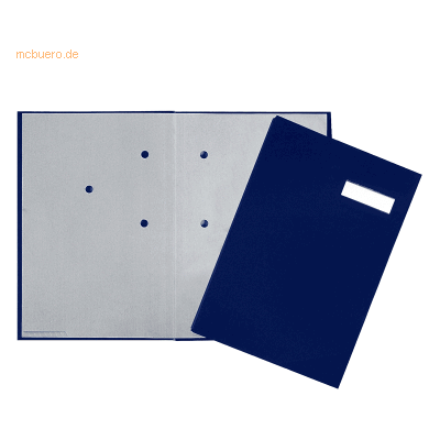 Pagna Unterschriftsmappe 20 Fächer Eco blau Pagna Unterschriftsmappe 20 Fächer Eco blau