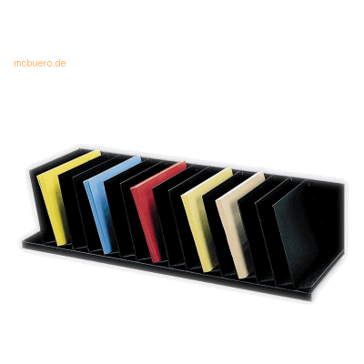 Paperflow Schrägablage Fächerbreite 4,5cm 14 Fächer PS (Polystyrol) sc Paperflow Schrägablage Fächerbreite 4,5cm 14 Fächer PS (Polystyrol) sc