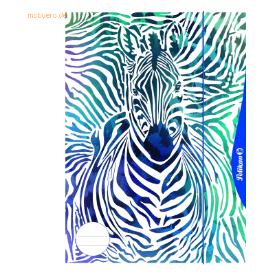 Pelikan Sammelmappe A3 Hochglanzkarton 380 g/qm Zebra Pelikan Sammelmappe A3 Hochglanzkarton 380 g/qm Zebra