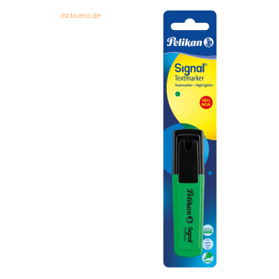 8 x Pelikan Textmarker Signal leuchtgrün Blister 8 x Pelikan Textmarker Signal leuchtgrün Blister