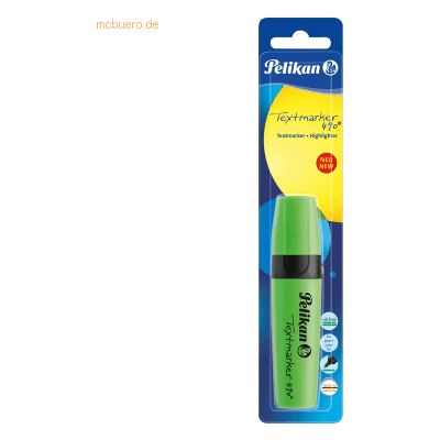 8 x Pelikan Textmarker 490 Leucht-Grün Blister 8 x Pelikan Textmarker 490 Leucht-Grün Blister